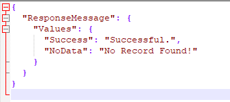 Get Response Message From Config File In .NET Core Web API